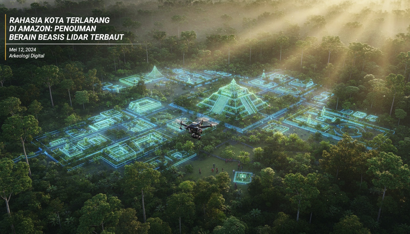 Rahasia Kota Terlarang di Amazon: Penemuan Berbasis LiDAR Terbaru